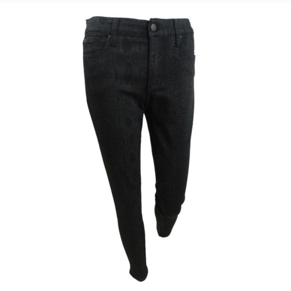 Joe's Jeans Women's Snakeskin Print Skinny Jeans - Black Snake Print